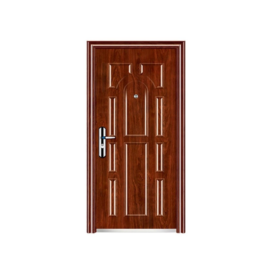 Wholesale Products Security Door Bedroom Apartment Model Metal Door Security Galvanized Steel Door Price Bangladesh