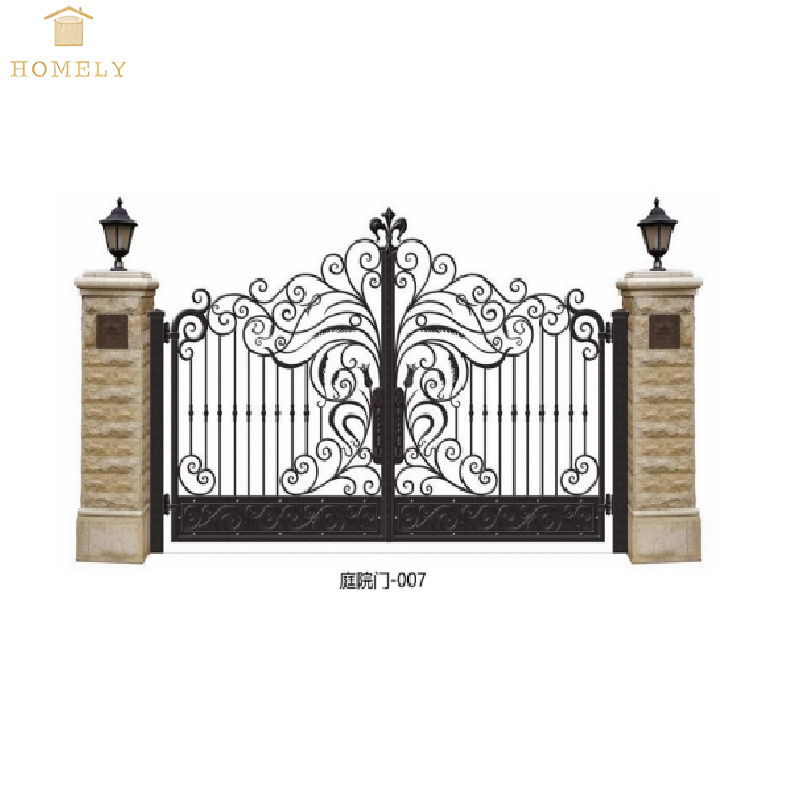 Luxury Wrought Iron Main Gates Designs Front Door Security Gate