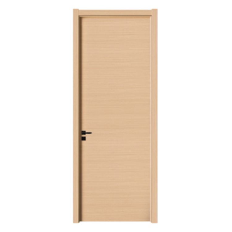 Homely Hot Sale Interior Melamine PVC Laminated Sheet Modern Teak Wood Door Design for Bathroom Living Room and Bedroom