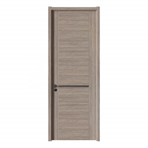 High Pressure Textured Laminate Interior Wood Door Office Wooden Veneer Skin Melamine Polish Toilet Cubicle Partition Door