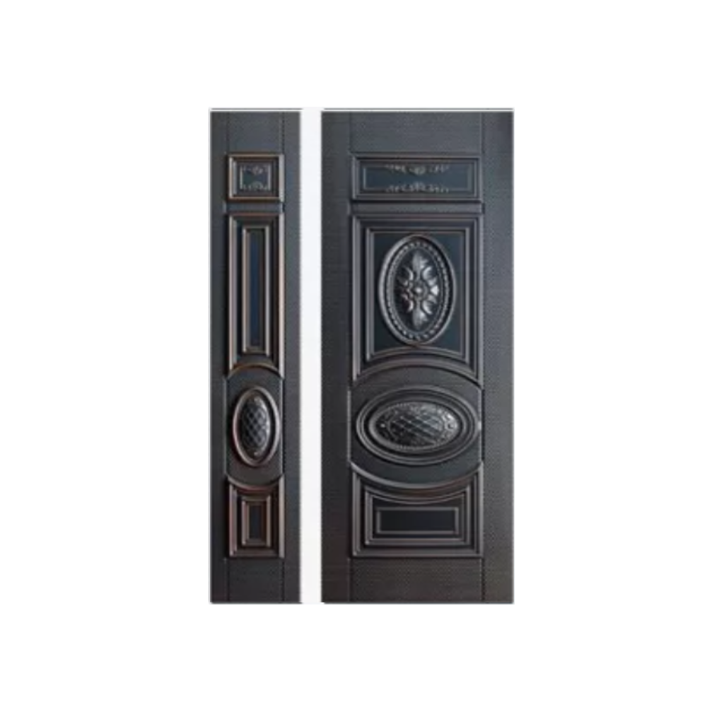 Latest Design Embossed Steel Metal Door Skin Cold Rolled Iron Sheet for Security Door Skins