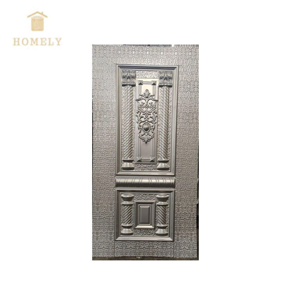 Embossed Steel Metal Door Skin Cold Rolled Iron Sheet For Security Door 6 Panel Exterior Laminate Door Skins South Africa