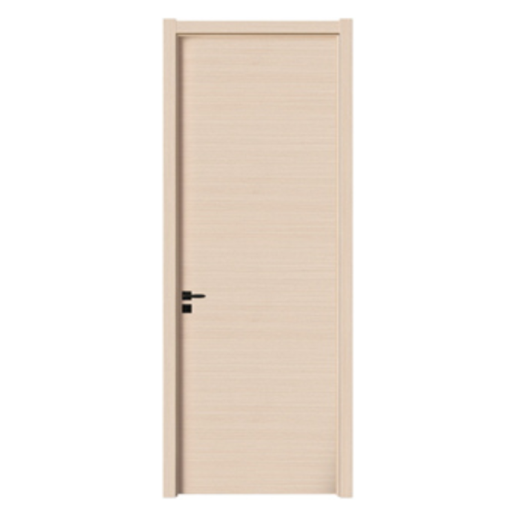 Homely Hot Sale Interior Melamine PVC Laminated Sheet Modern Teak Wood Door Design for Bathroom Living Room and Bedroom