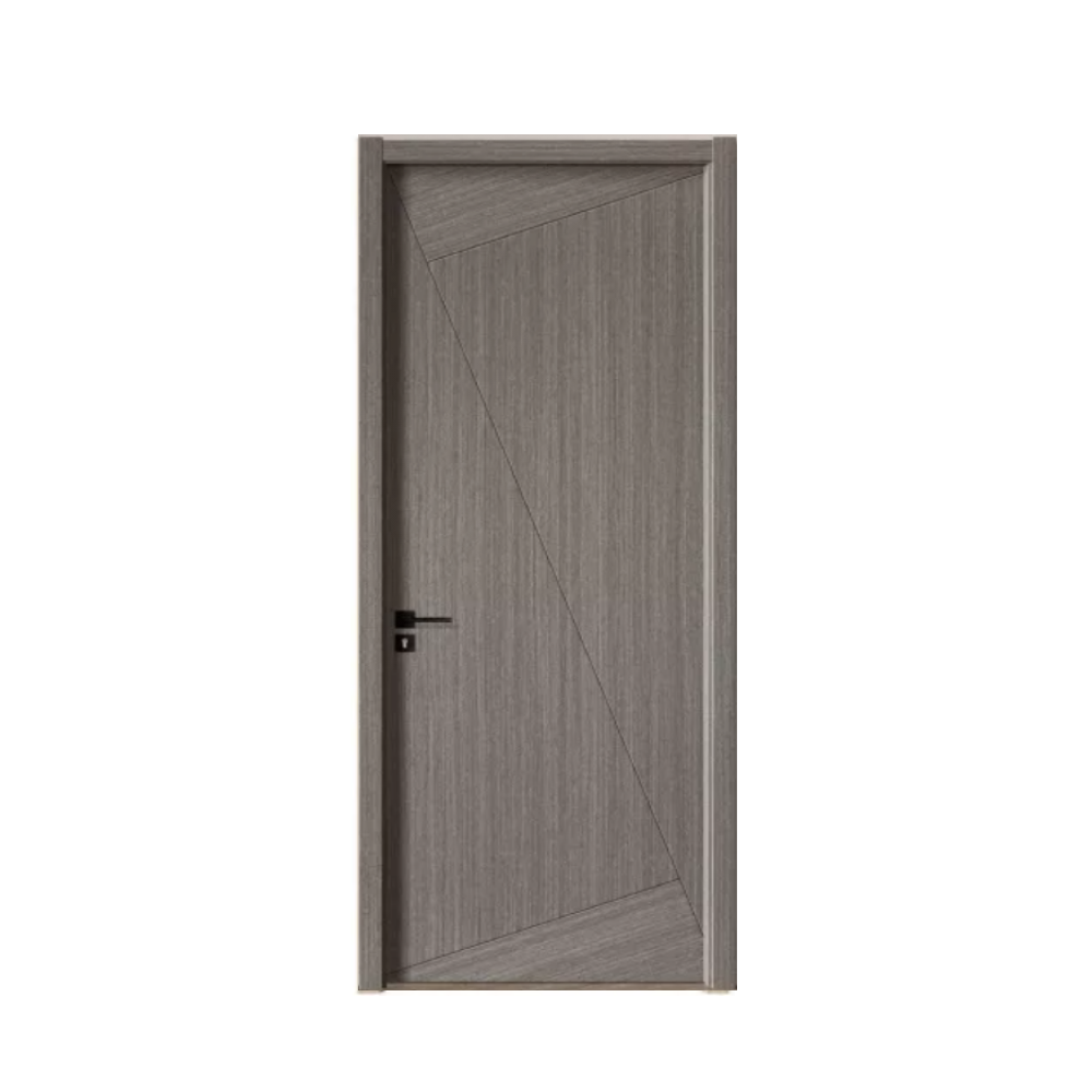 Homely Waterproof Modern Design Interior Bathroom Fancy Wooden WPC/ABS Material Door for Houses