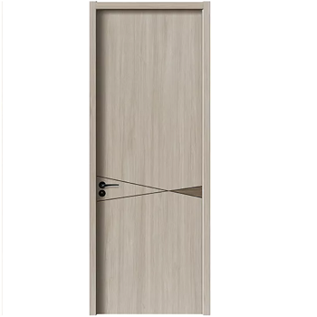 Waterproof Interior White Bedroom WPC Door PVC Wooden Door Design With Door Frame For direct sales china wholesale