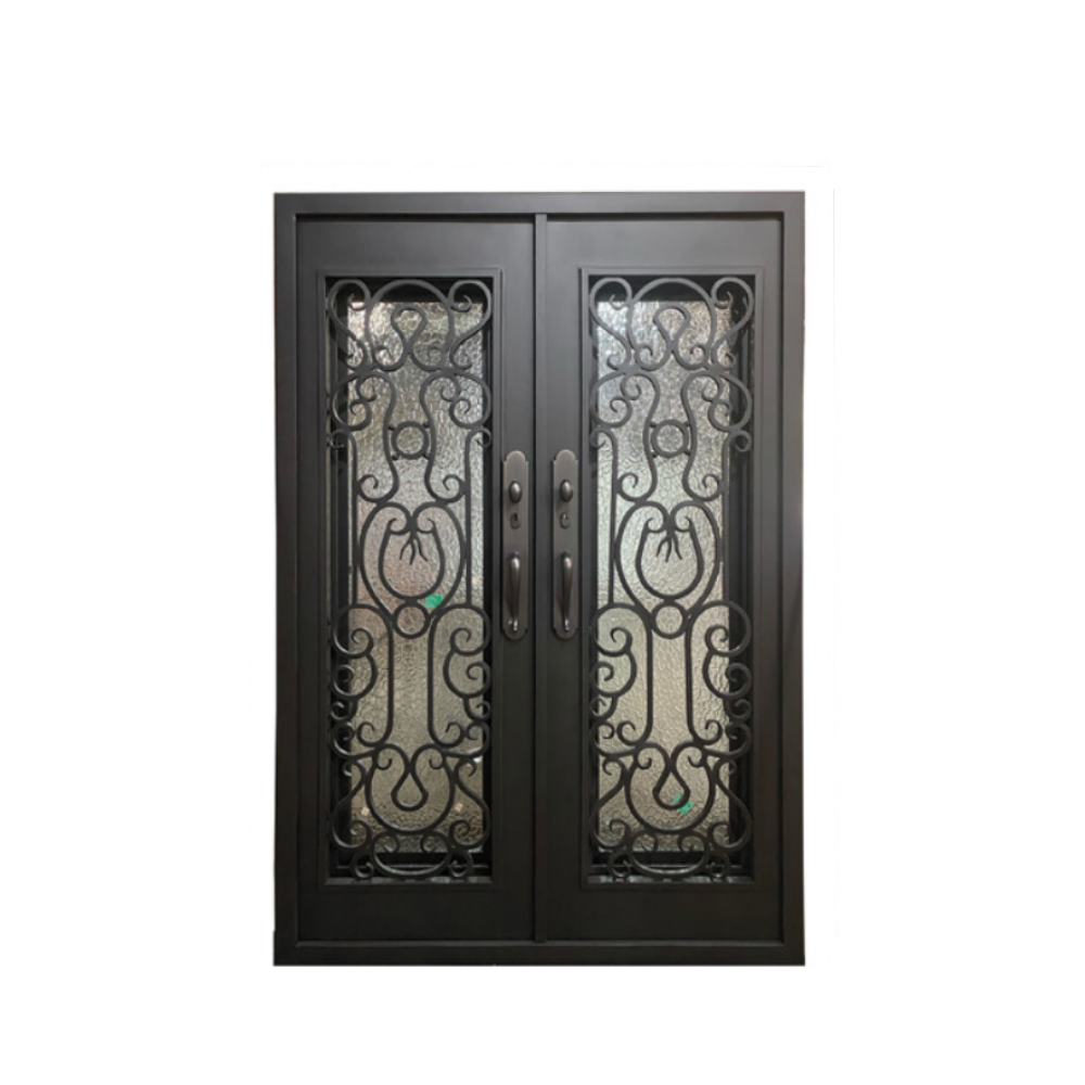 Villa Gate Designs and Garden Arch Gate Decorations Doors Wrought Iron Arch Steel Modern Retractable Customized Color Painting