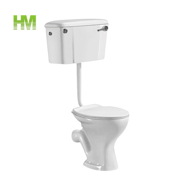 Factory Directly Supply P-trap Cheap Price Two Pieces Toilet Seat for Africa and Nigeria