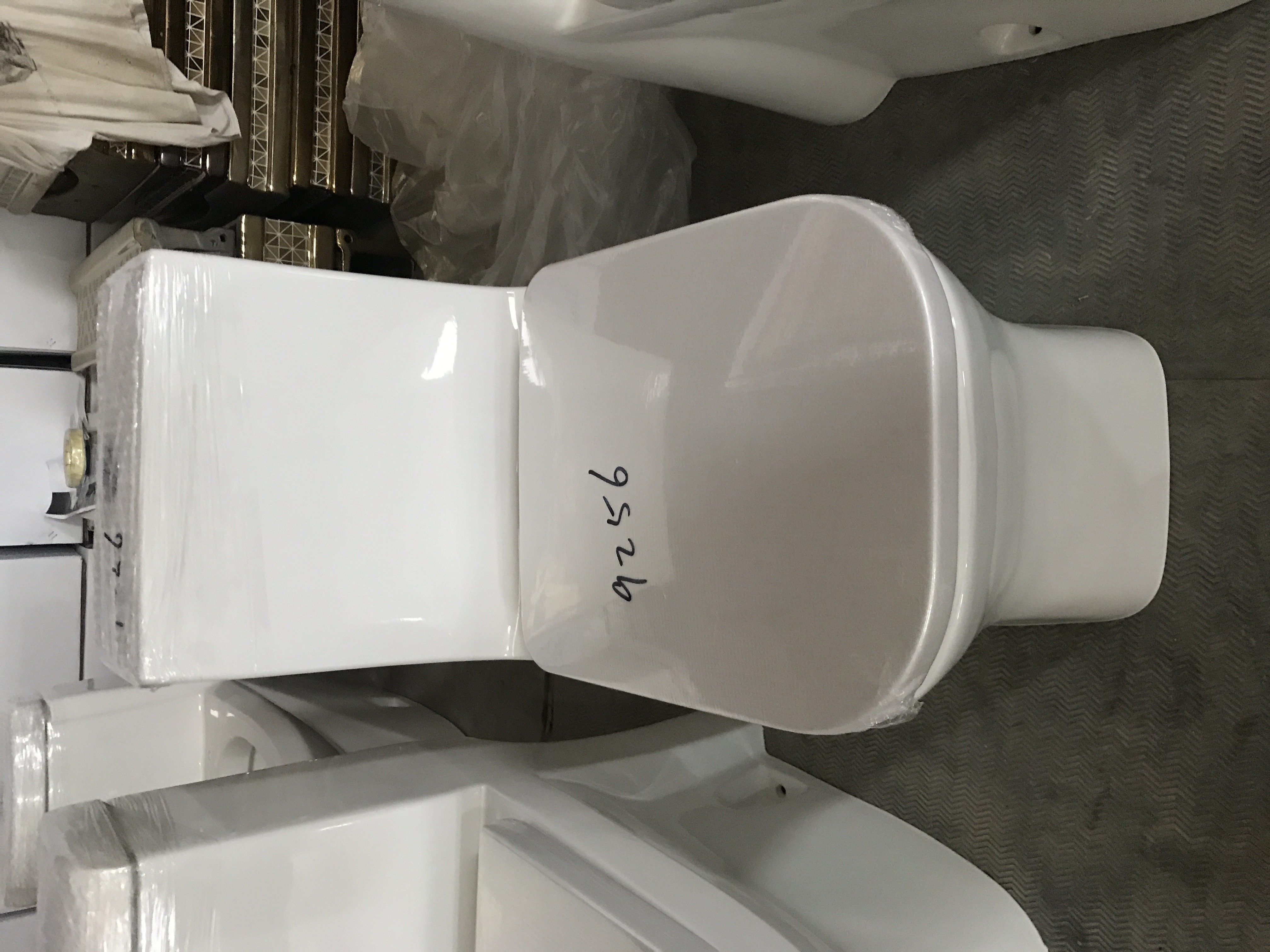 Powerful Flush Top Quality One Piece Ceramic Toilet For Hotel Washroom Project