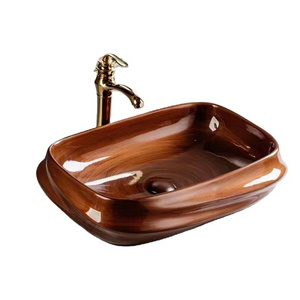 High Quality Sanitary Porcelain Vanity Lavabo Wash Hand Art Basin for Bathroom