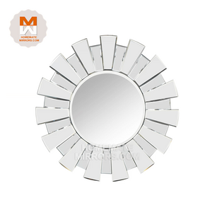 Factory Direct Sale decorative mirror wall art with crushed diamonds