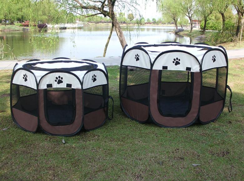 Portable Foldable Pet Playpen Carrying Case Collapsible Travel Tent Indoor Outdoor for Pen Kennel for Dogs Puppy Cats Rabbits