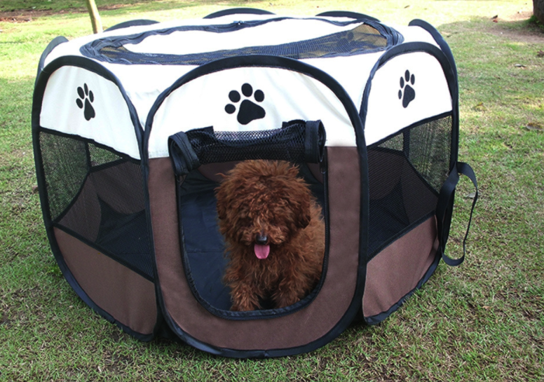 Portable Foldable Pet Playpen Carrying Case Collapsible Travel Tent Indoor Outdoor for Pen Kennel for Dogs Puppy Cats Rabbits