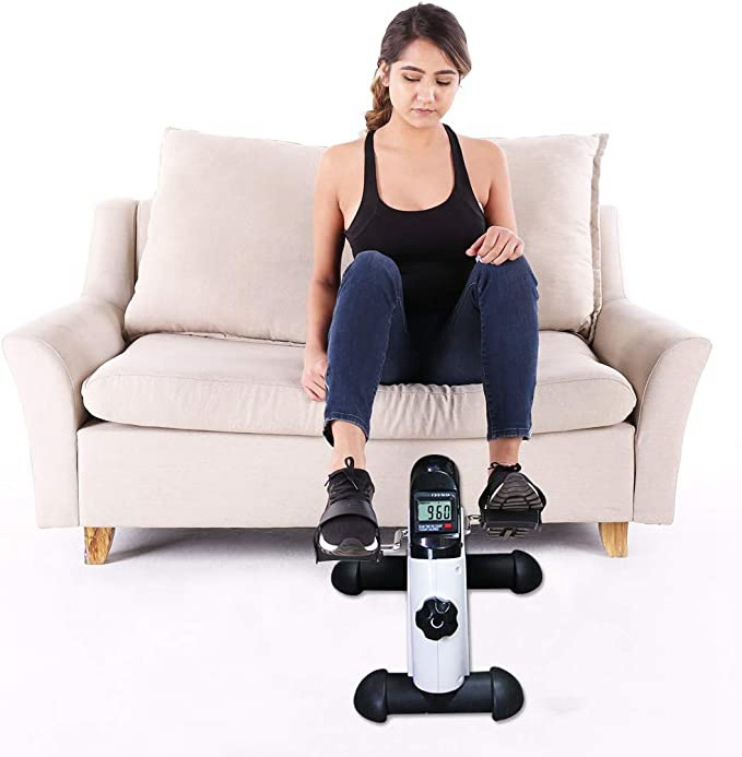 Professional  Indoor Mini Home Cardio Foot Hand Leg Crane Pedal Cycle Bike Exerciser Mini crane pedal exercise bike