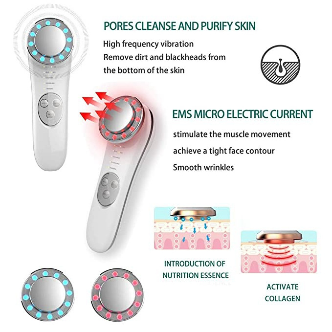 Professional  Skin Tightening  Electronic Photon Therapy Beauty Device Galvanic EMS Face lifting beauty machine