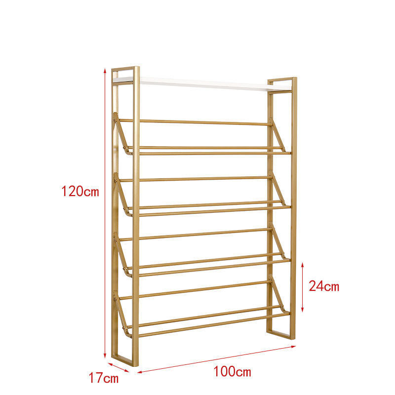 New multi-layer shoe rack simple household economic door dust-proof large-capacity shoe cabinet saves space narrow shoe shelf