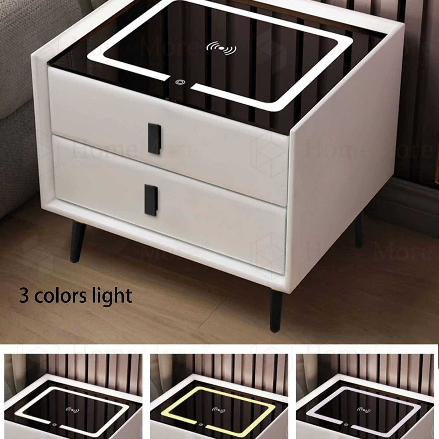 Mesita De Noche Inteligente Bedroom Furniture Nightstands Modern Night Stand Smart Nightstand Bedside Table Bedside Cabinets