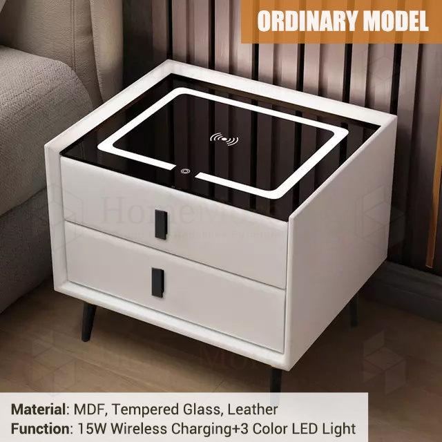 Mesita De Noche Inteligente Bedroom Furniture Nightstands Modern Night Stand Smart Nightstand Bedside Table Bedside Cabinets