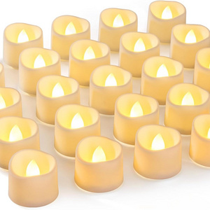 Homemory Flameless Candles, 72 Pack Battery Operated Votive Candles, LED Tea Light Candles with Warm White Light