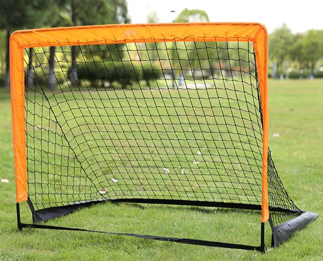 Newly Designed Hot Selling Portable Metal Goalposts Folding Aluminum Soccer Doors Home Training Soccer Goalball