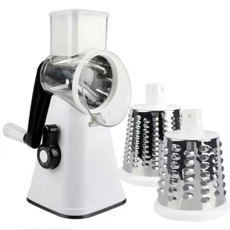 Stainless Steel Hand-Operated Madoline Vegetable Cheese Grater With Cutters