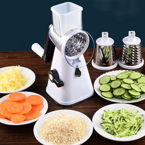 Stainless Steel Hand-Operated Madoline Vegetable Cheese Grater With Cutters