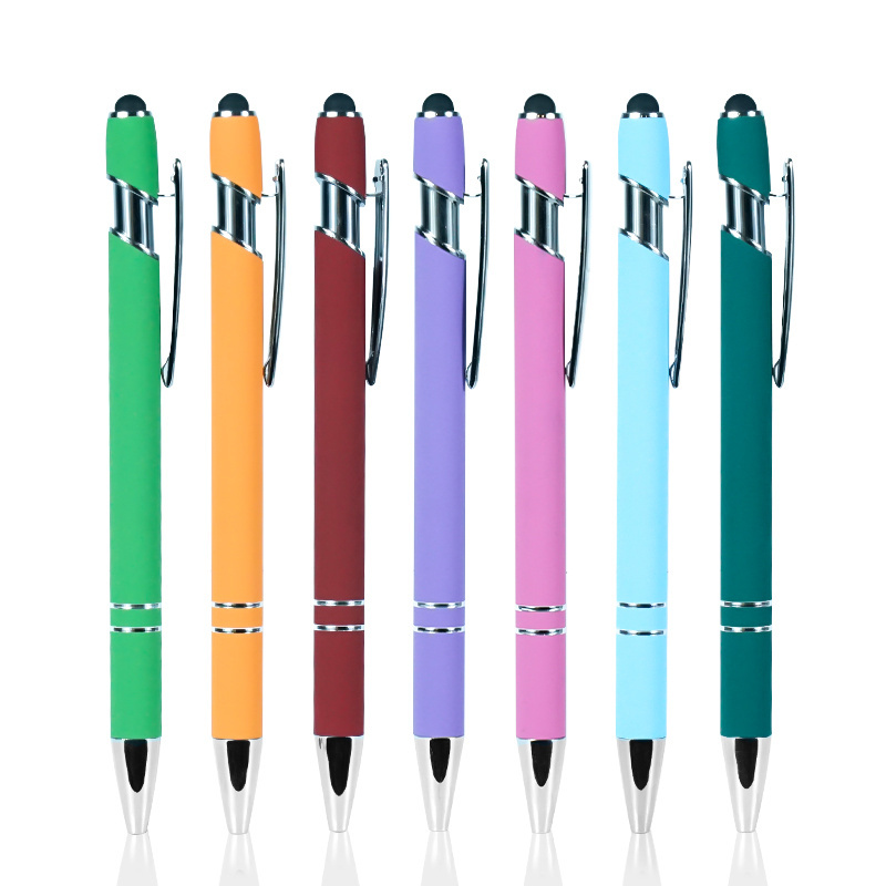 Heat Press Pen Heat Printing Transfer Sublimation Blank custom logo luxury plastic stylus metal ballpoint pen with logo