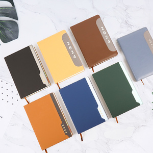 Wholesale Personalized Cheap Bulk A6 Planner In Stock Business Office PU Leather Notebook With Pu Cover