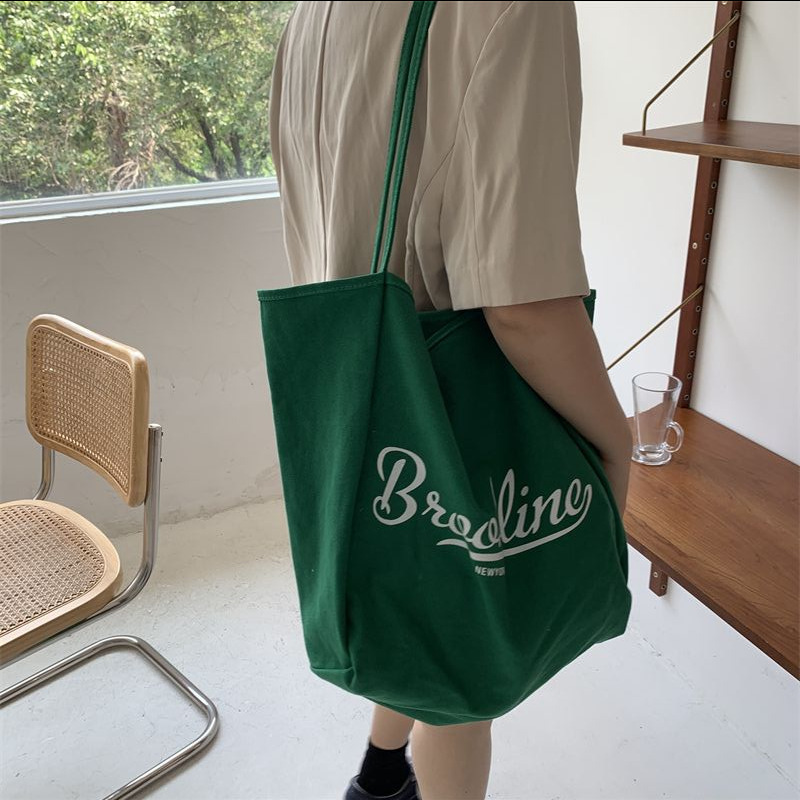 Large Capacity Cotton Canvas Tote bag Cotton Lightweight Large Reusable Canvas Cotton Shopping Bag with Logo