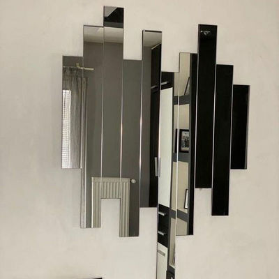 Customizable Modern Mirror Glass Mosaic Tile For Kitchen, glass tile backsplash for Bathroom, Living Room