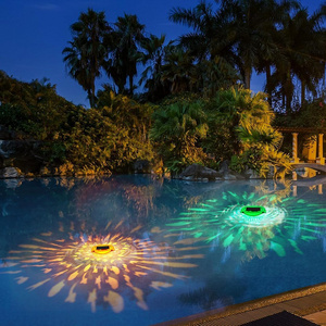 Solar Floating Pool Lights Color Changing Fish Pattern Swimming Pool Lights LED Pool Floating Fish Lights