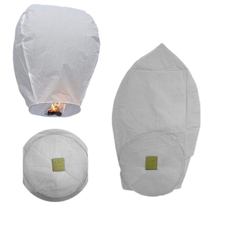 Folded Wishing Lantern Creative Environmental Paper Flying Lantern