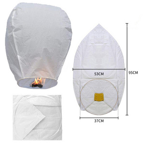 Folded Wishing Lantern Creative Environmental Paper Flying Lantern