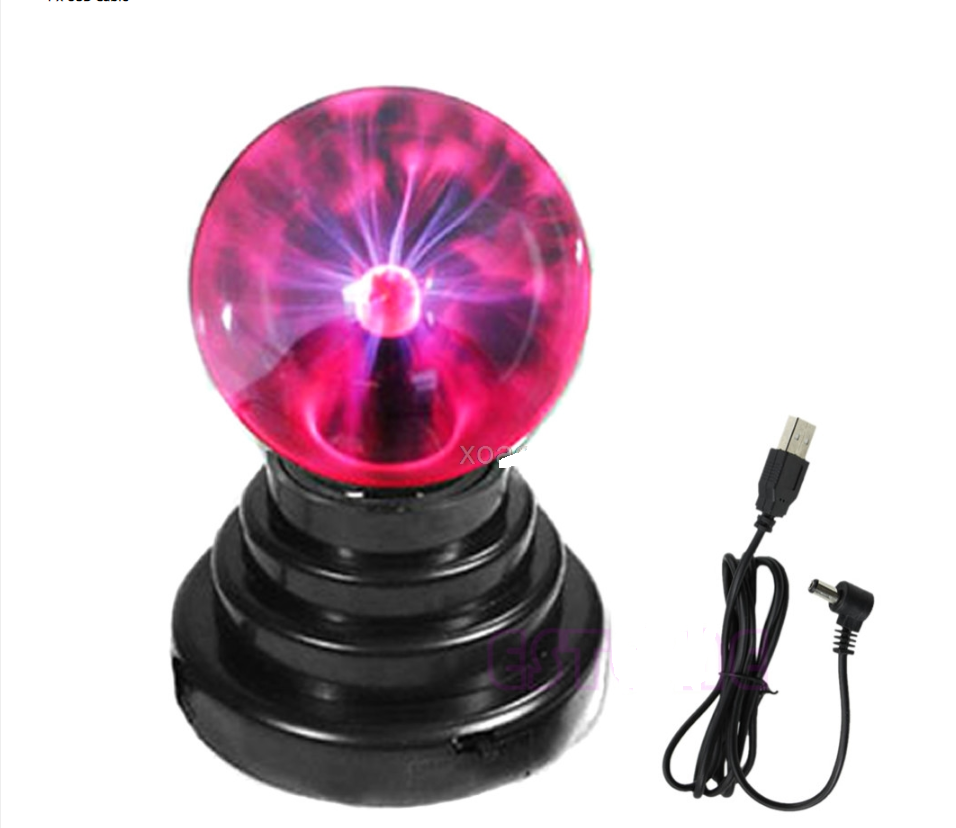 3 Inch Glass Plasma Light Magic USB Plasma Ball