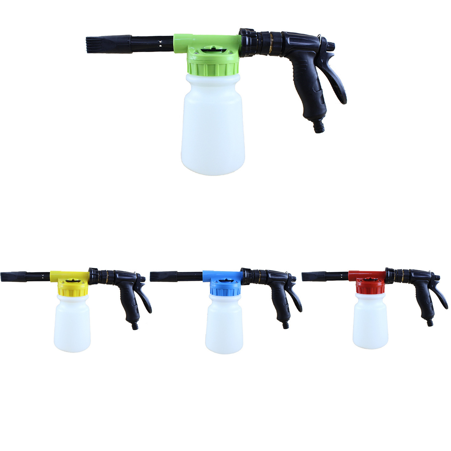 Foam Gun Car Wash Sprayer Soap Foam Blaster Adjustable Ratio Dial Foam Cannon for Cleaning with Quick Connector