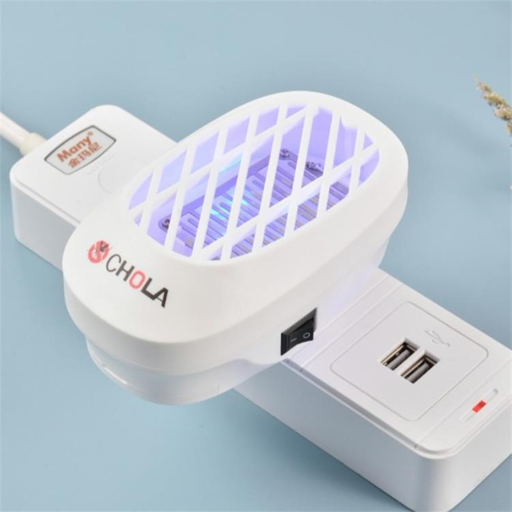 Electronic Insect Zapper- Indoor Mosquitoes Killer- Bug, Moth, Fruit Fly Killer Powerful Insect Trap with UV Light Eco-Friendly