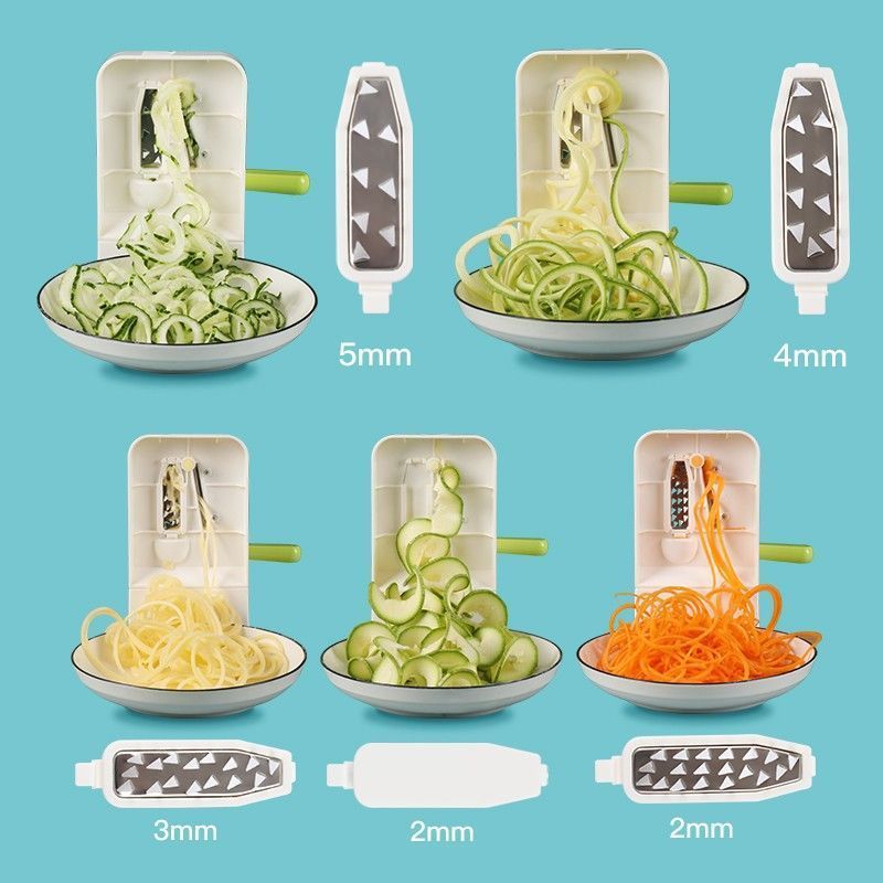 Kitchen Accessories Hand Manual Vegetable Cutter Carrot Onion Food Spiralizer Potato Slicer Best