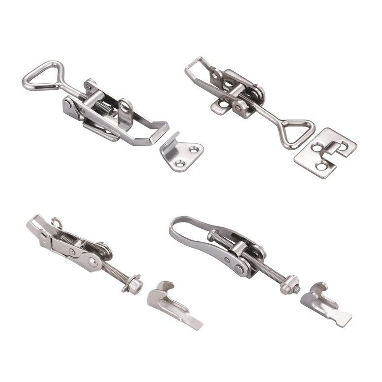 Variety Large Heavy Duty Rigid Claw Toggle Latch Chrome Plated Stainless Steel 194