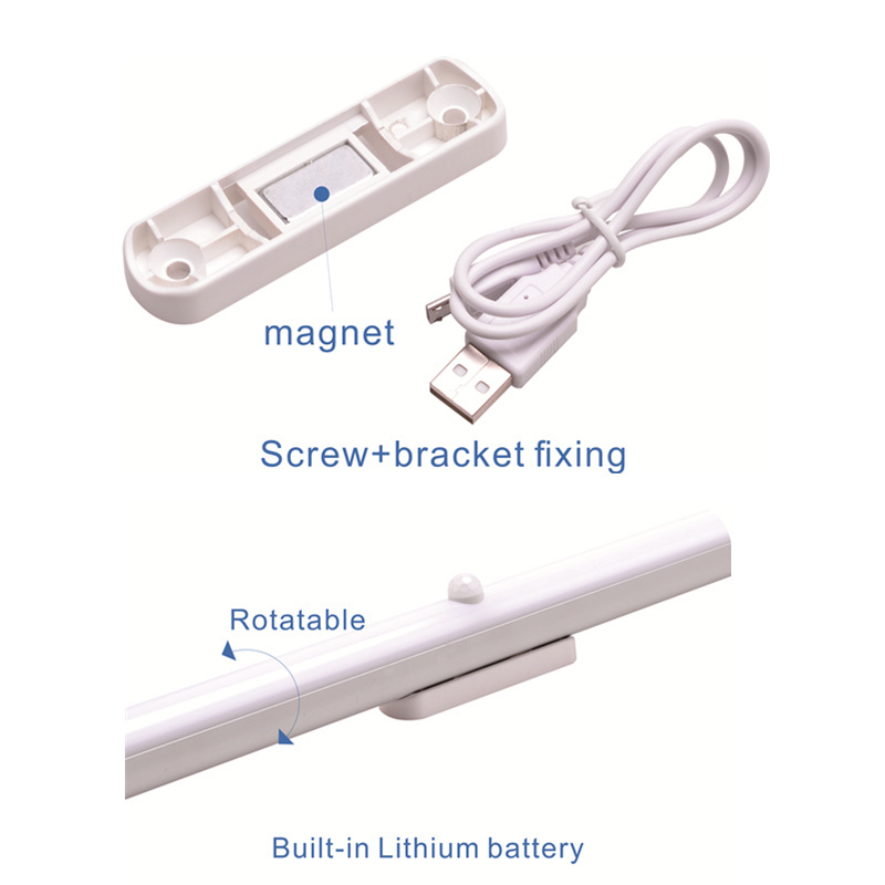 aluminium profile led strip bar closet wardrobe kitchen under 12V led motion sensor led panel light