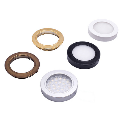 12V 2W Embed Ressess Surface mounted under cabinet puck light