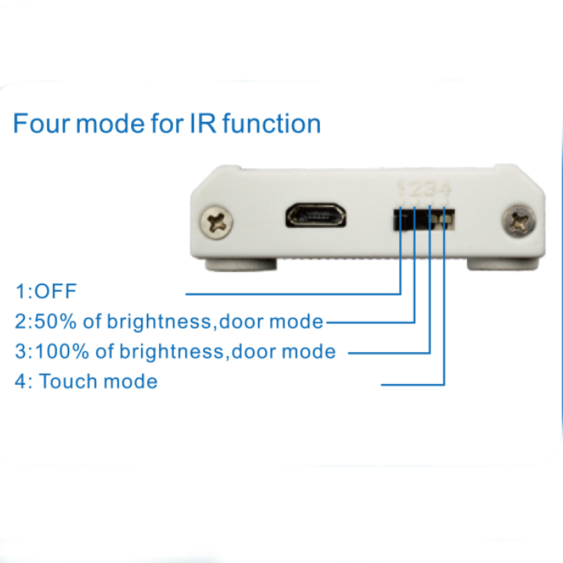 PIR sensor under cabinet lights small battery operated light