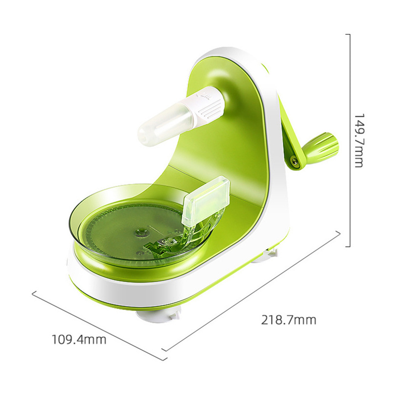 Kitchen Fruit Tool Suction Non Slip Counter Grips Automatic Hand Crank Manual Apple Peeler Slicer