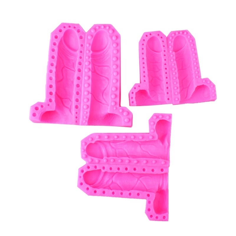 Soap Resin Art Mold Penis Cake Mold Sexy Funny Baking Mould Silicone Candle Molds for Candle Making