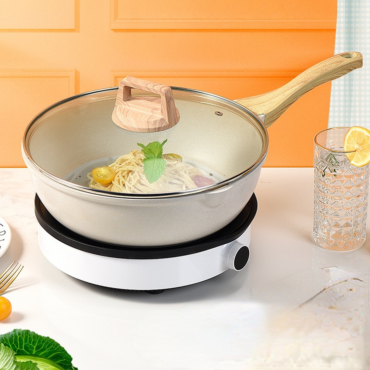 Top Selling Maifan Stone Coating Non-stick Cookware Cooking Pot Wok Frying Pan