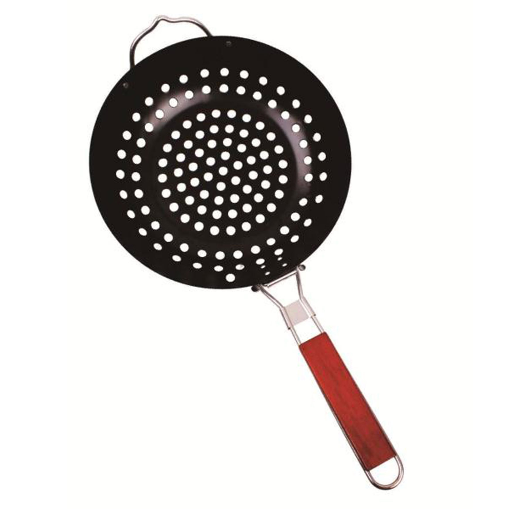 deep and round bbq grill pan non-stick Charcoal pan for Fruits and vegetables on fire