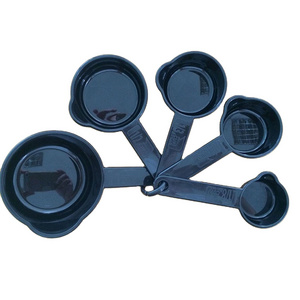 Plastic Measuring Cups And Scoop Spoons Set Plastic 5 pcs different size measuring spoons backing tools