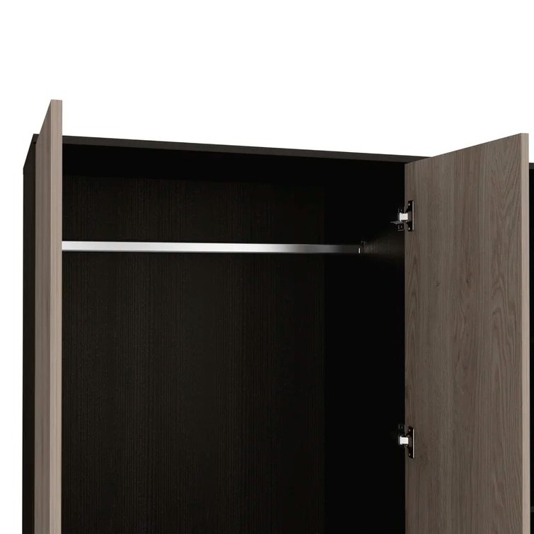 Factory Wholesale Modern Mirrored Armoire wardrobe closet with mirror and drawers