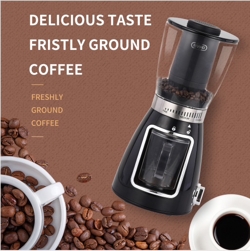 Small Grinding Coffee Grinder Burr 16 Adjustable Setting Espresso Coffee Bean Grinder Coffee Grinder