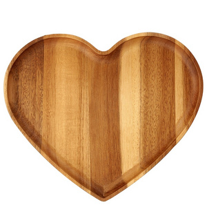 Heart shape  Wood Serving Wooden Tray handmade designed