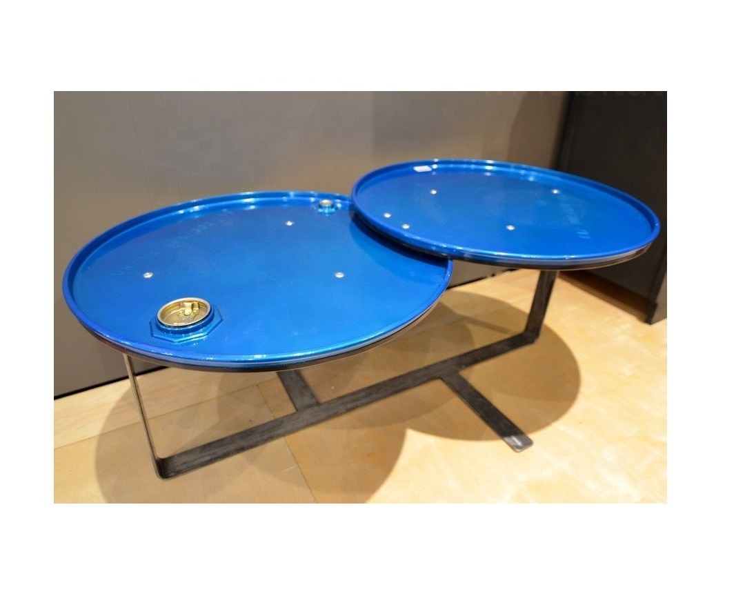 Customized home oil drum furniture Dining Table