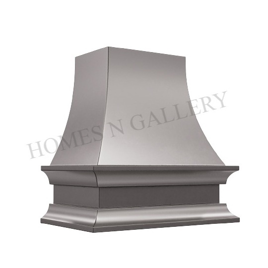 New Arrival Hammered Antique Design Stainless Steel Kitchen Island & Fire Place Range Hood Canopy Chimney At Low Price In India